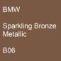 Preview: BMW, Sparkling Bronze Metallic, B06.